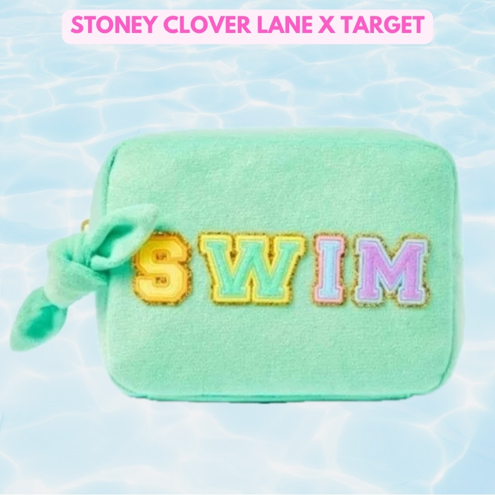 Stoney Clover Lane x Target XL Terry cloth zipper pouch